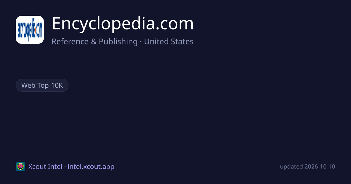 Encyclopedia.com — share card preview
