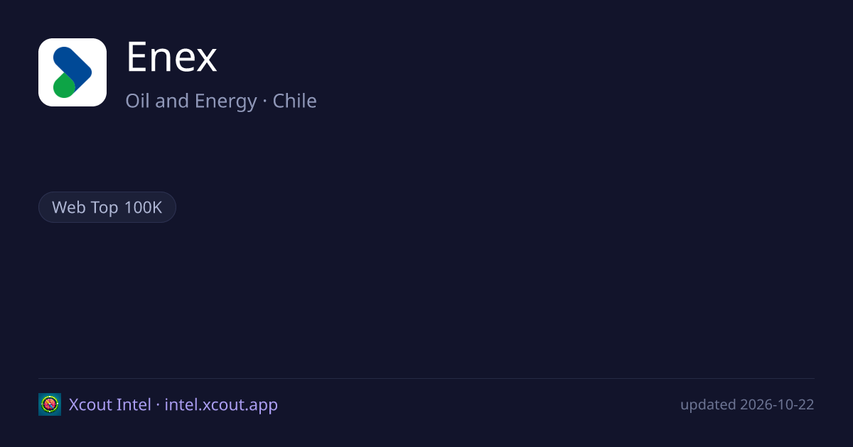 Enex — share card preview