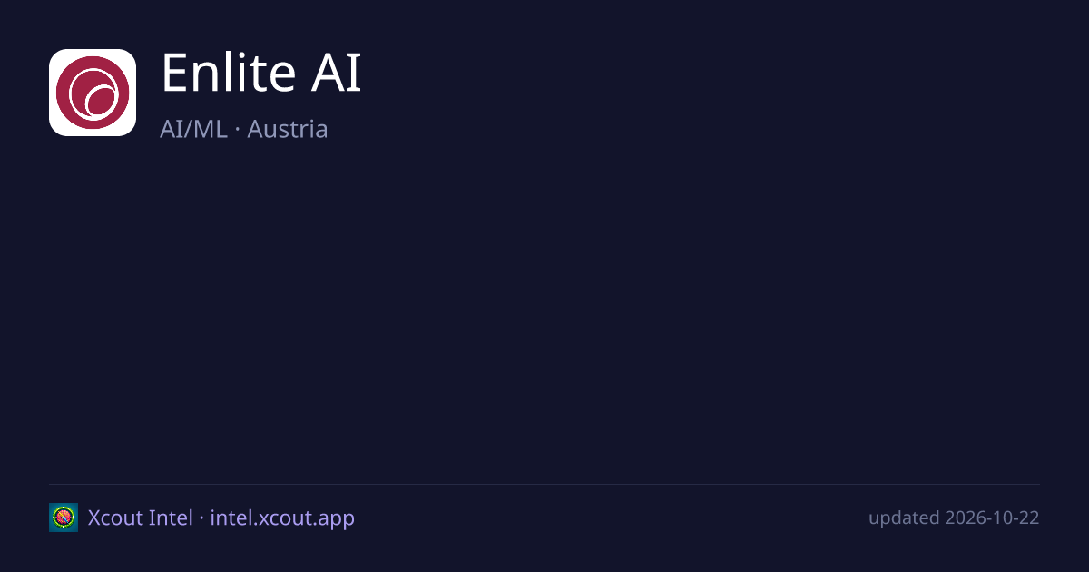 Enlite AI — share card preview