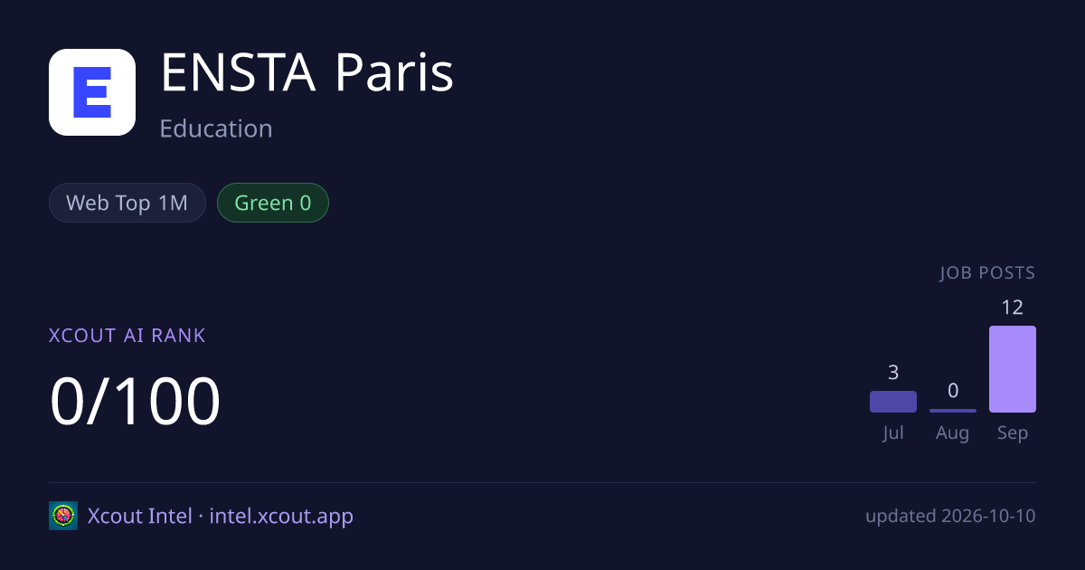 ENSTA Paris — share card preview