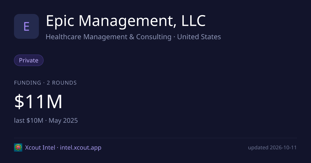 Epic Management, LLC — share card preview
