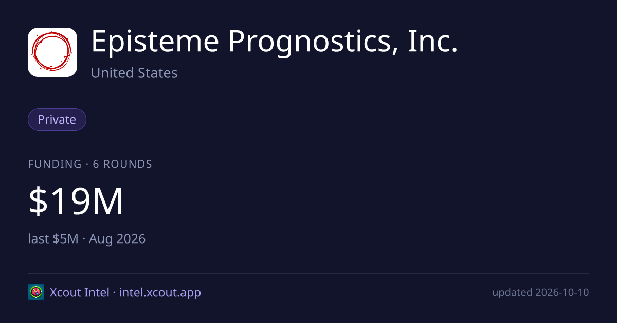 Episteme Prognostics, Inc. — share card preview