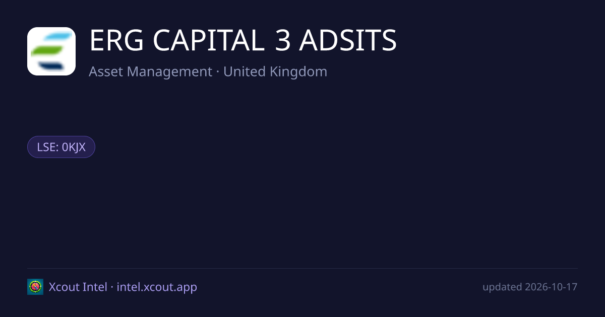 ERG CAPITAL 3 ADSITS — share card preview