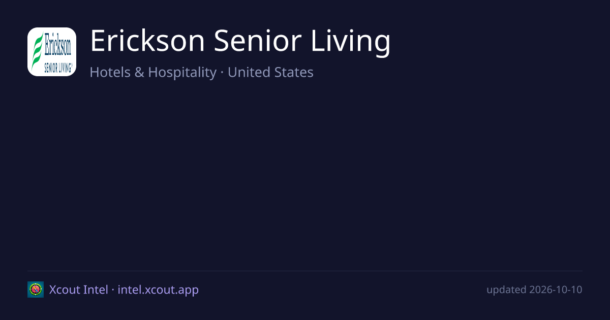 Erickson Senior Living — share card preview