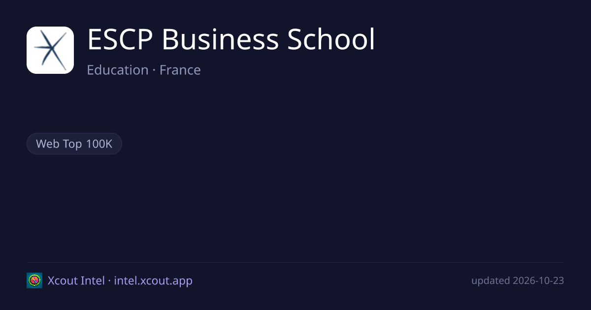 ESCP Business School — share card preview