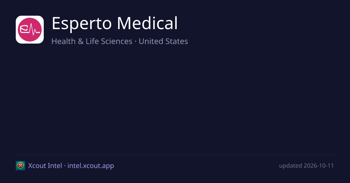 Esperto Medical — share card preview