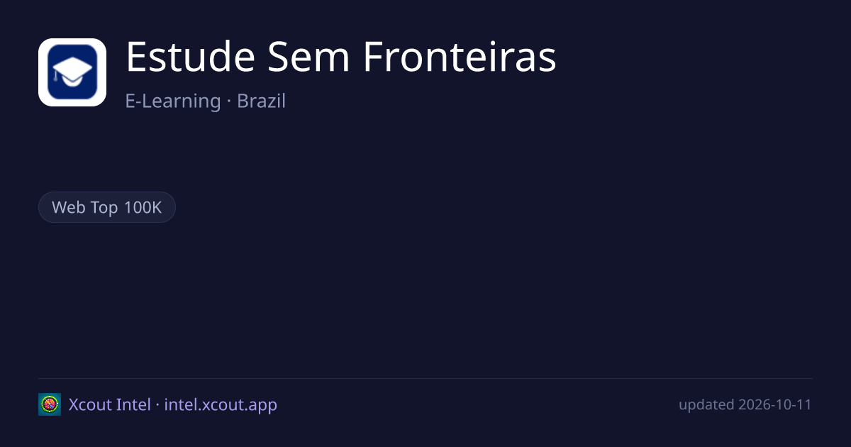 Estude Sem Fronteiras — share card preview