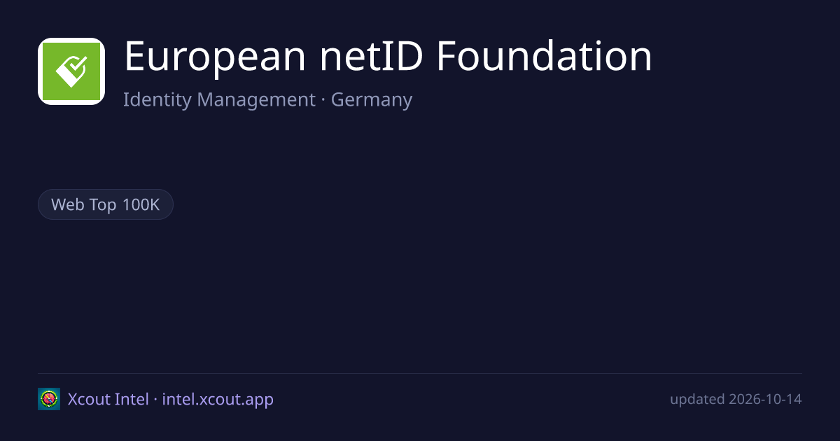 European netID Foundation — share card preview