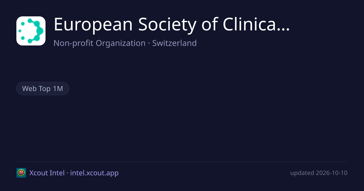 European Society of Clinical Microbiology and Infectious Diseases — share card preview