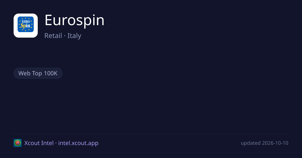 Eurospin — share card preview