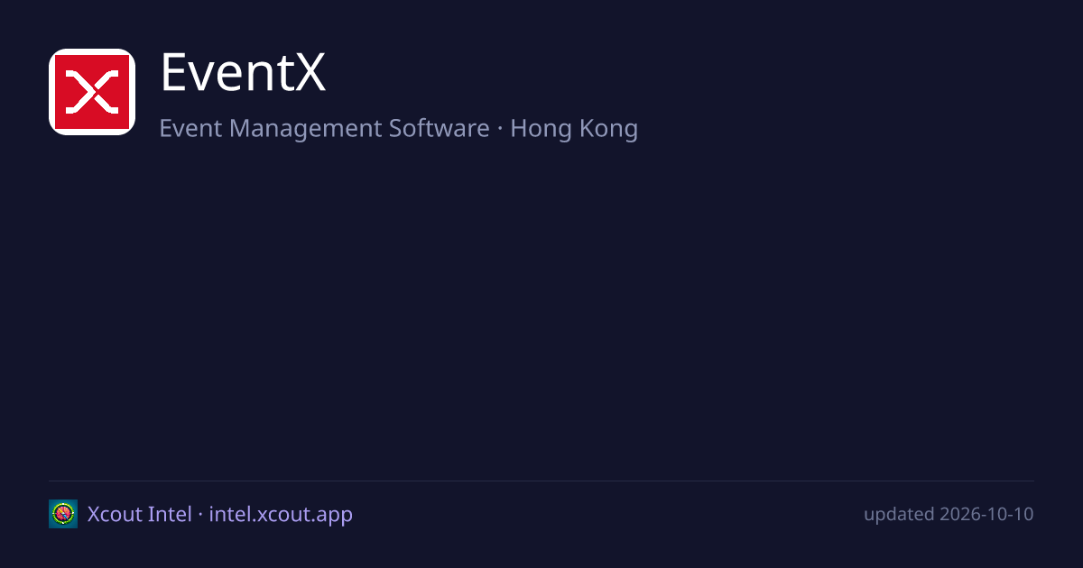 EventX — share card preview
