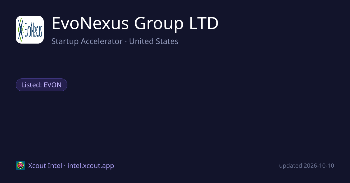 EvoNexus Group LTD — share card preview