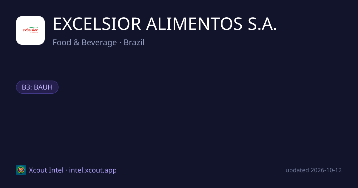 EXCELSIOR ALIMENTOS S.A. — share card preview