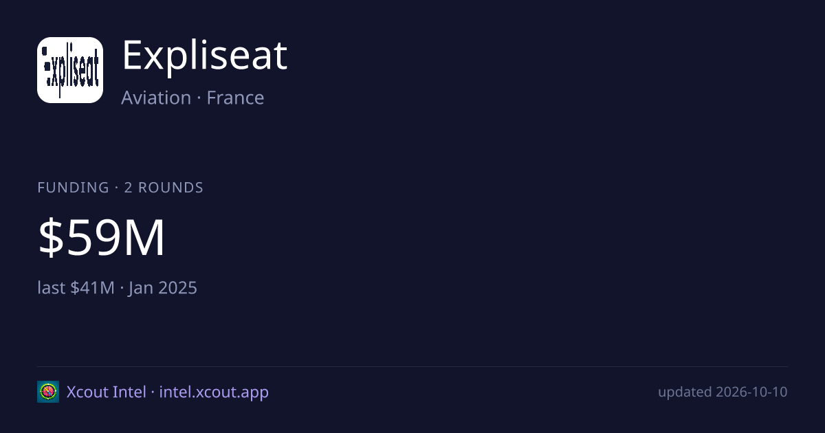 Expliseat — share card preview