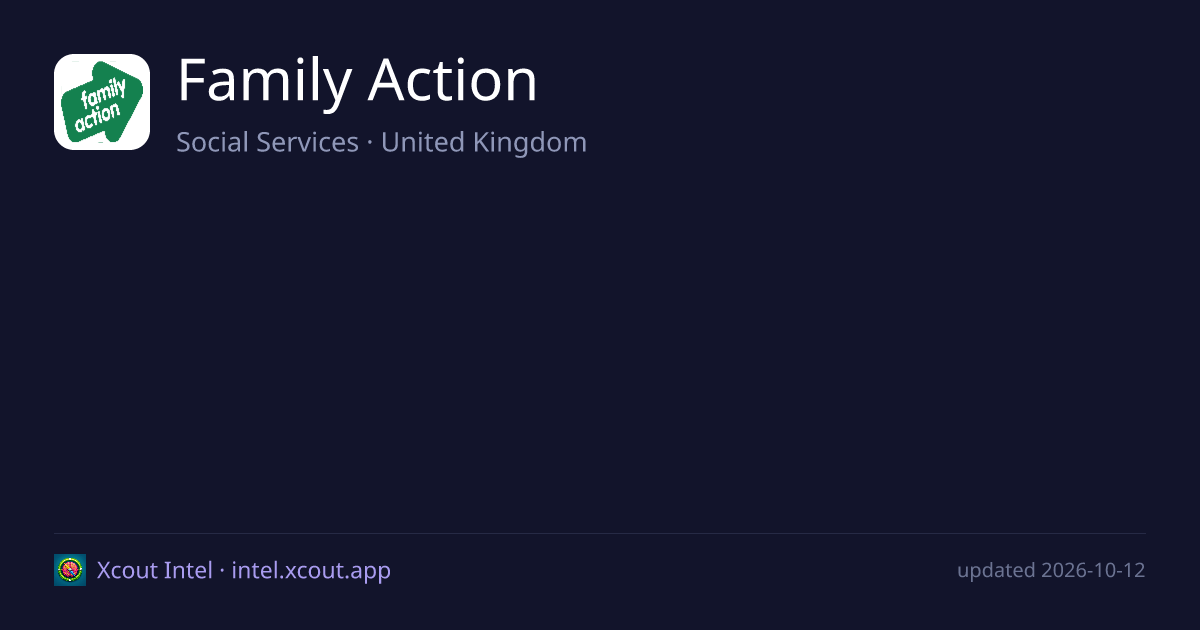 Family Action — share card preview