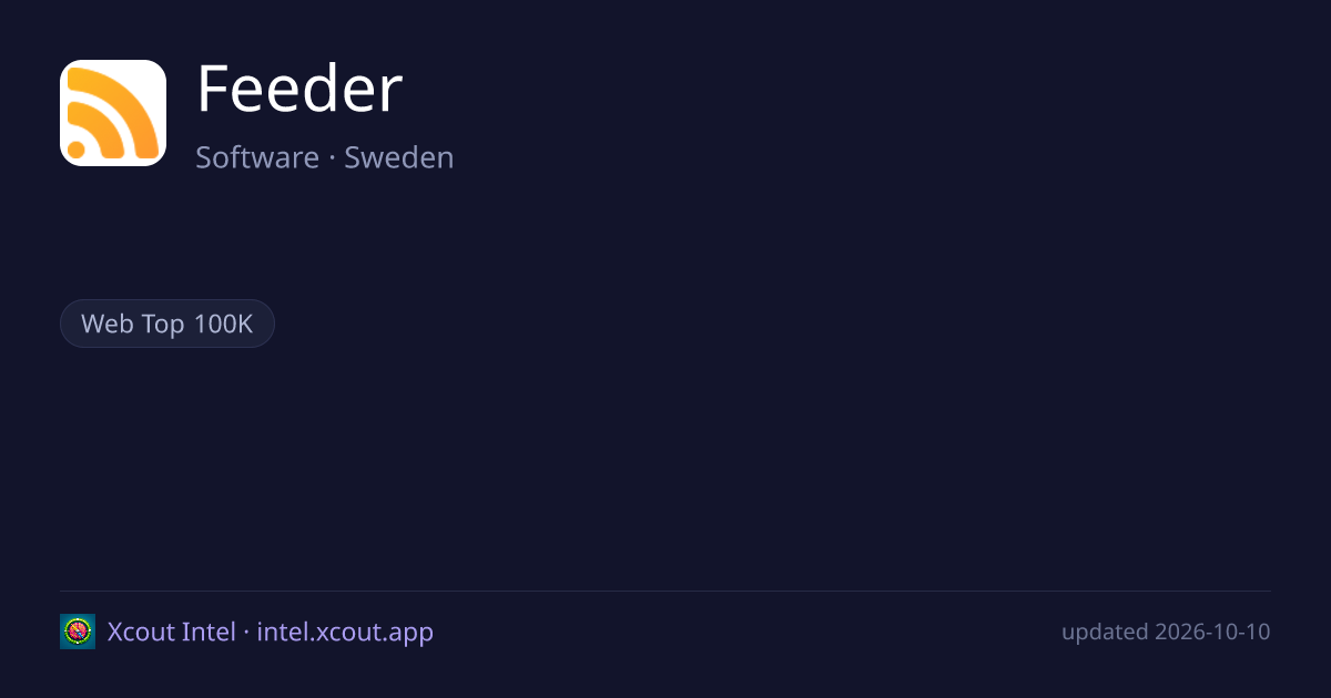 Feeder — share card preview