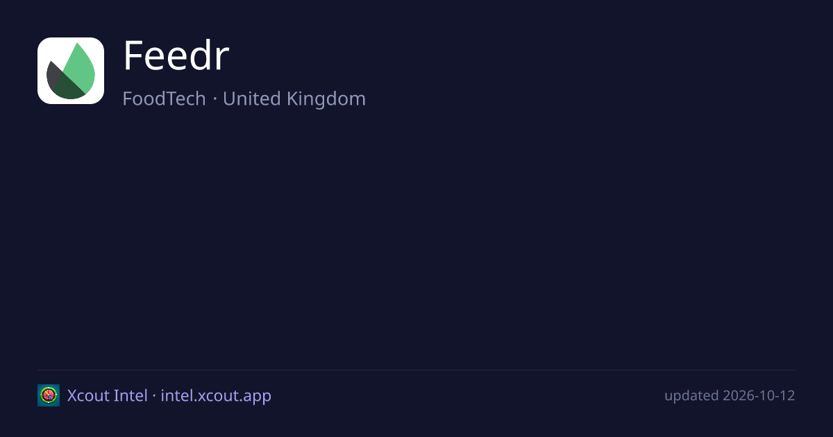 Feedr — share card preview