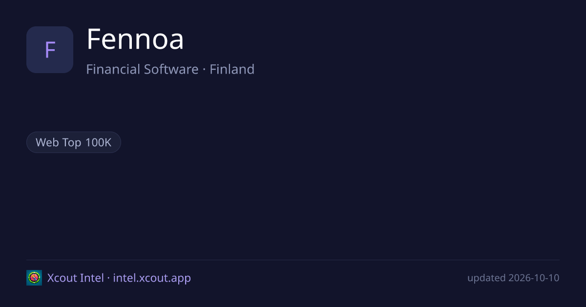 Fennoa — share card preview