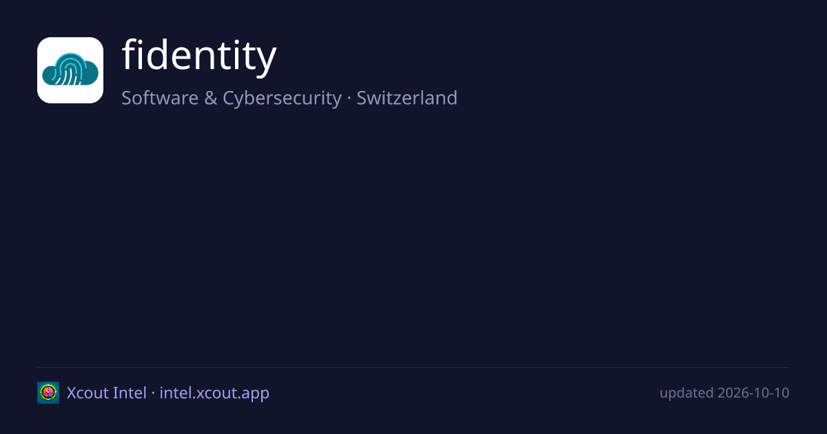 fidentity — share card preview