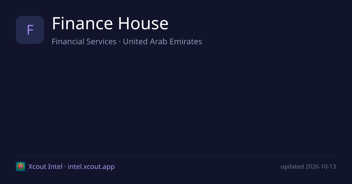Finance House — share card preview