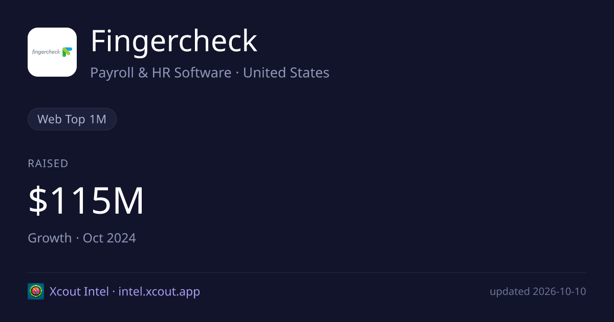 Fingercheck — share card preview