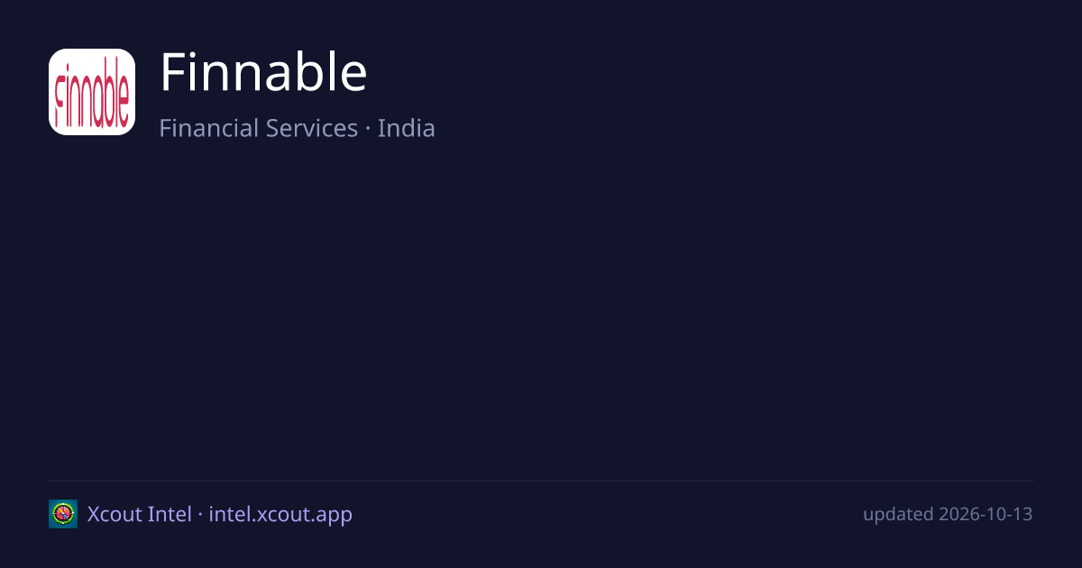 Finnable — share card preview