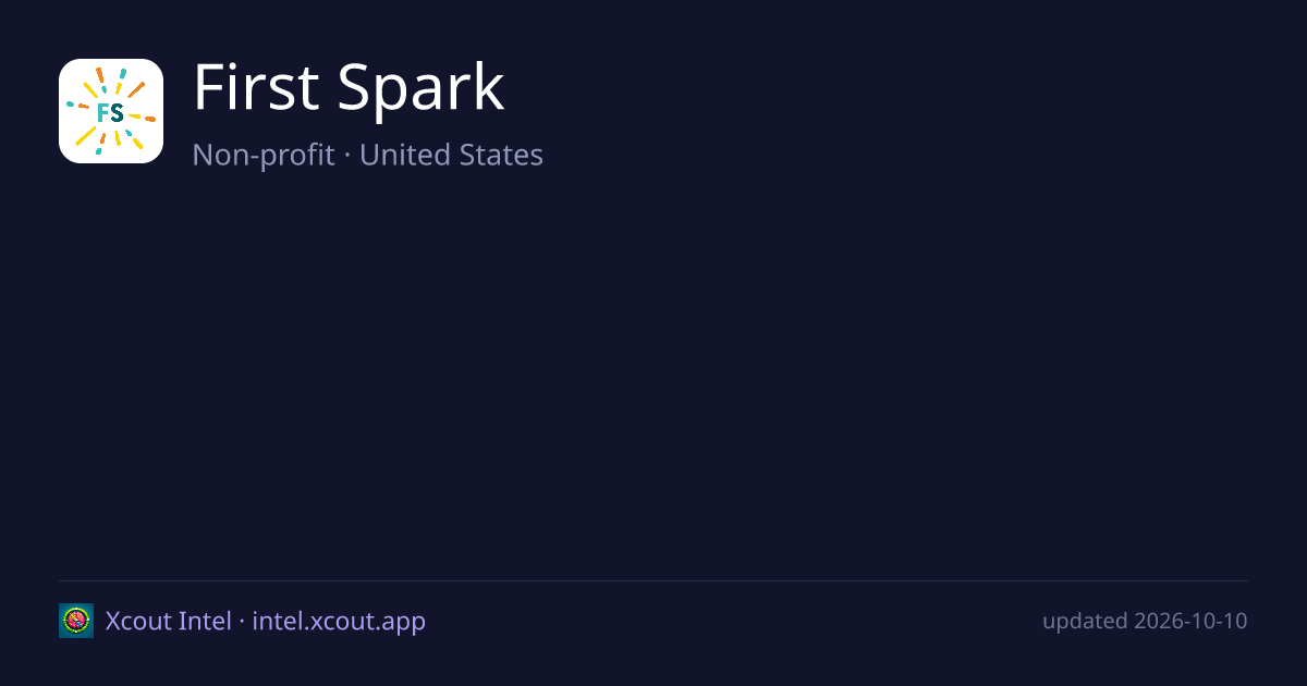 First Spark — share card preview