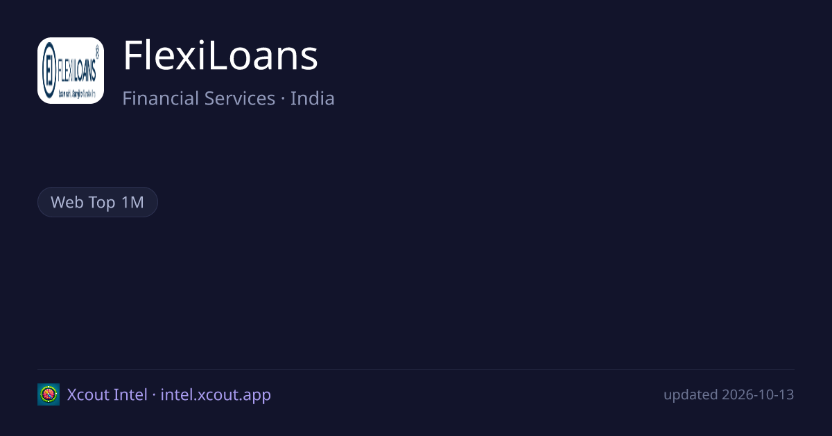 FlexiLoans — share card preview