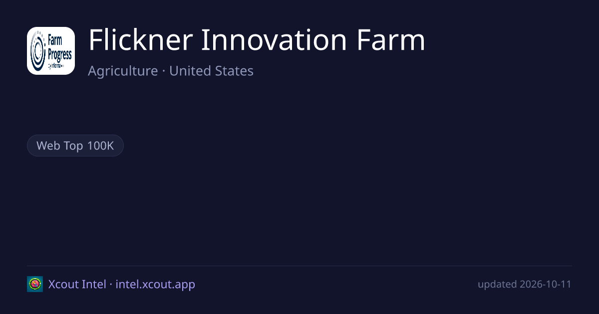 Flickner Innovation Farm — share card preview