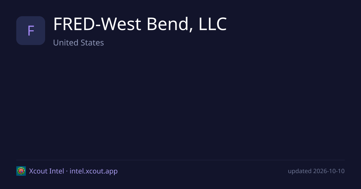 FRED-West Bend, LLC — share card preview