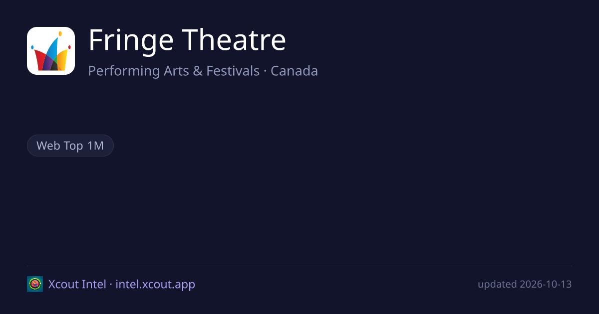 Fringe Theatre — share card preview