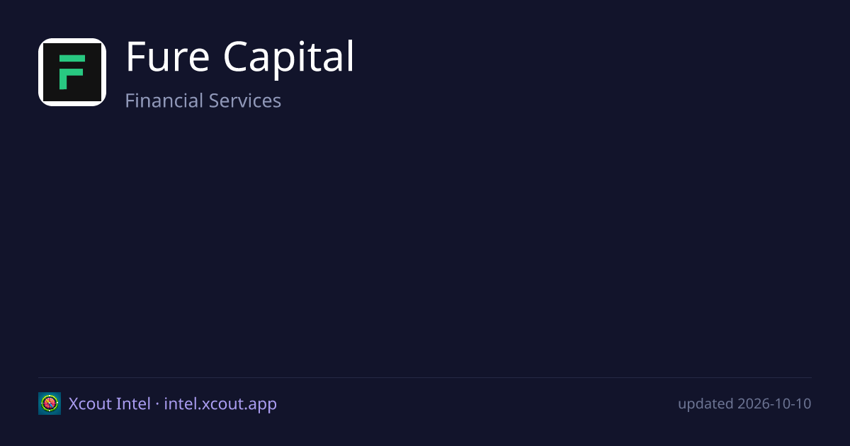 Fure Capital — share card preview