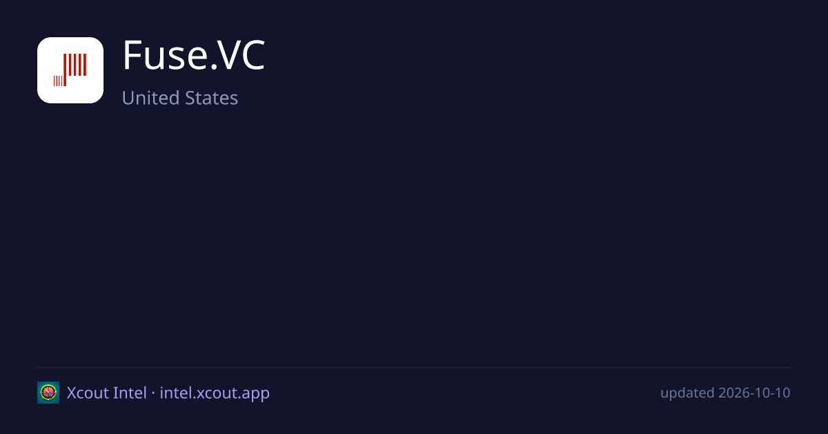 Fuse.VC — share card preview