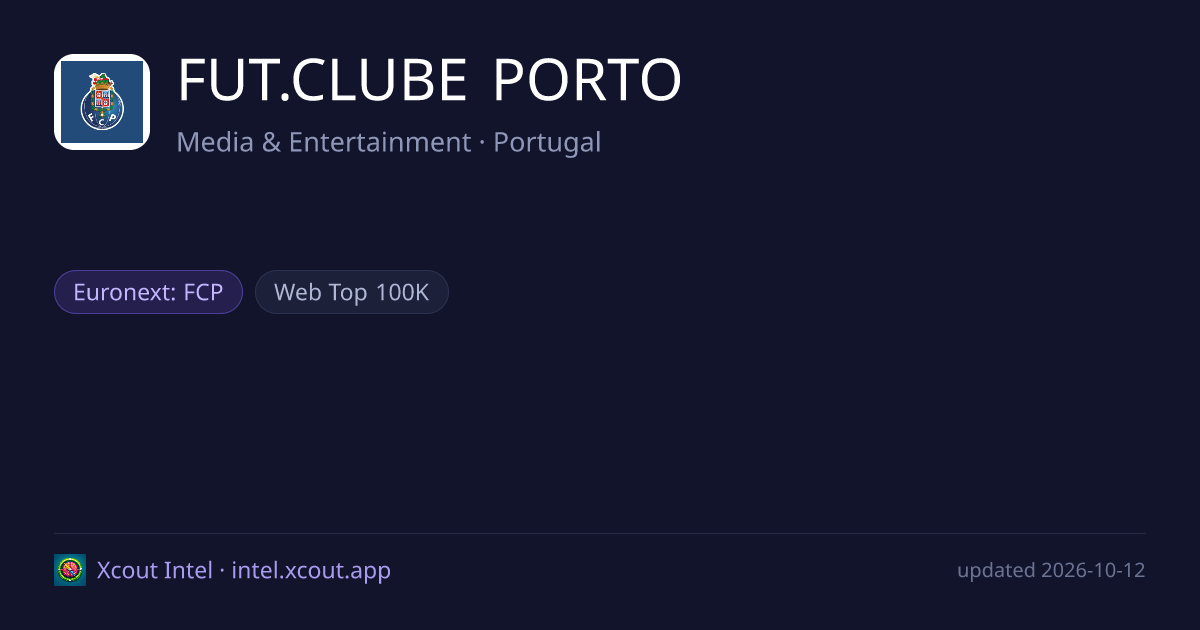 FUT.CLUBE PORTO — share card preview