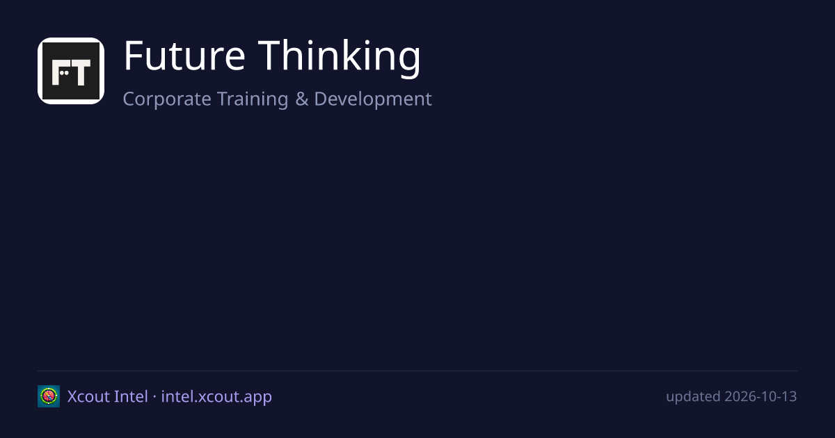 Future Thinking — share card preview