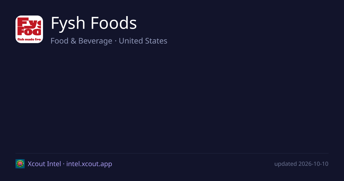 Fysh Foods — share card preview