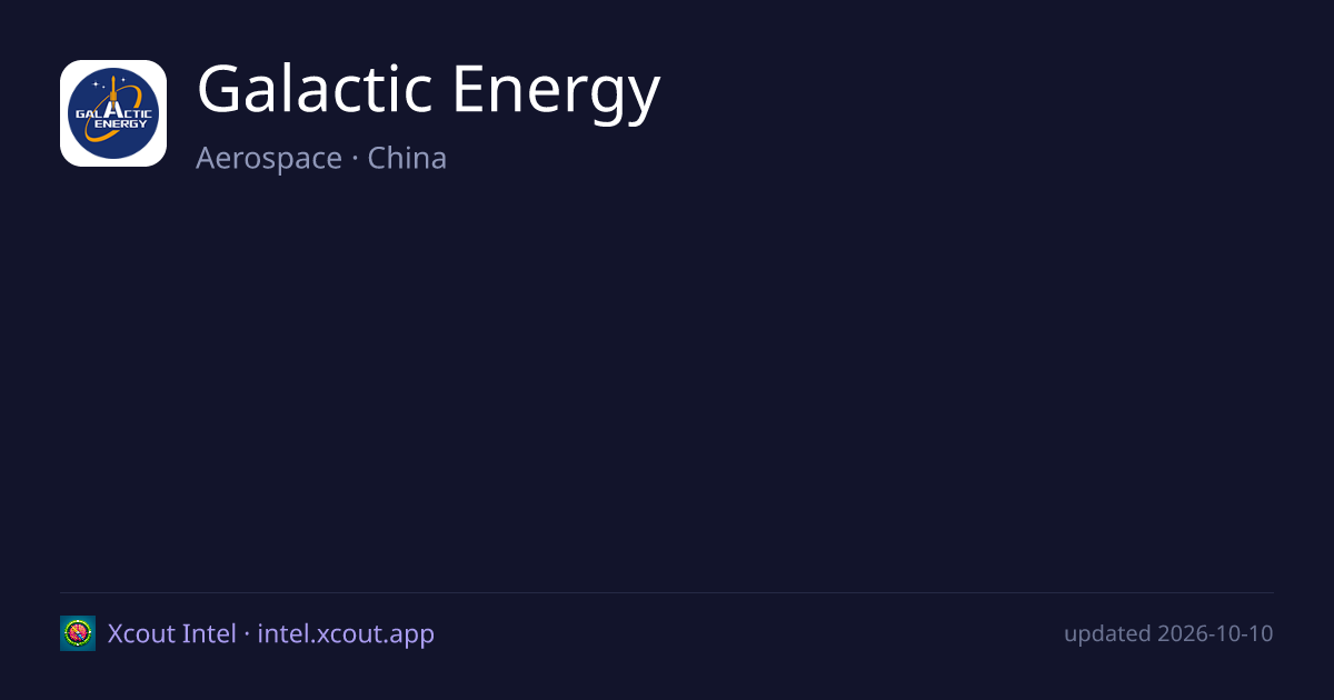 Galactic Energy — share card preview