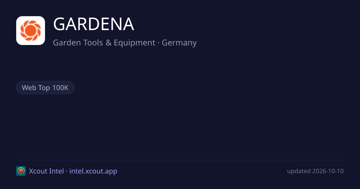 GARDENA — share card preview