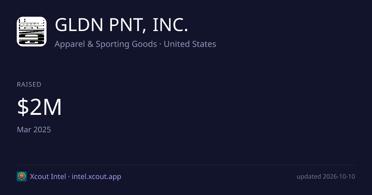 GLDN PNT, INC. — share card preview
