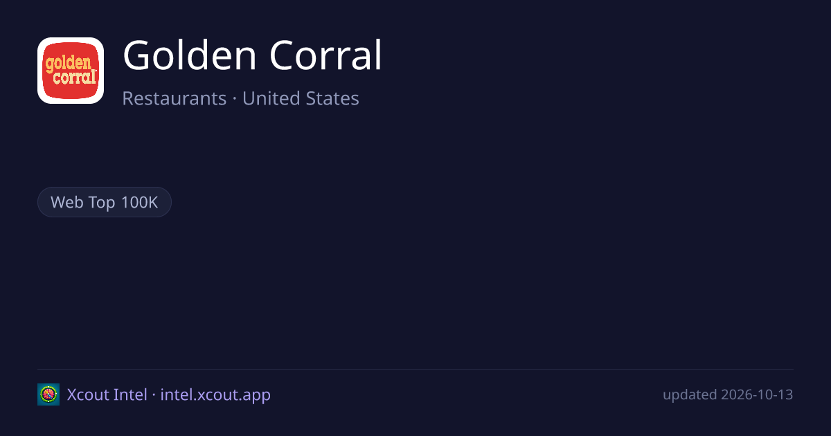 Golden Corral — share card preview