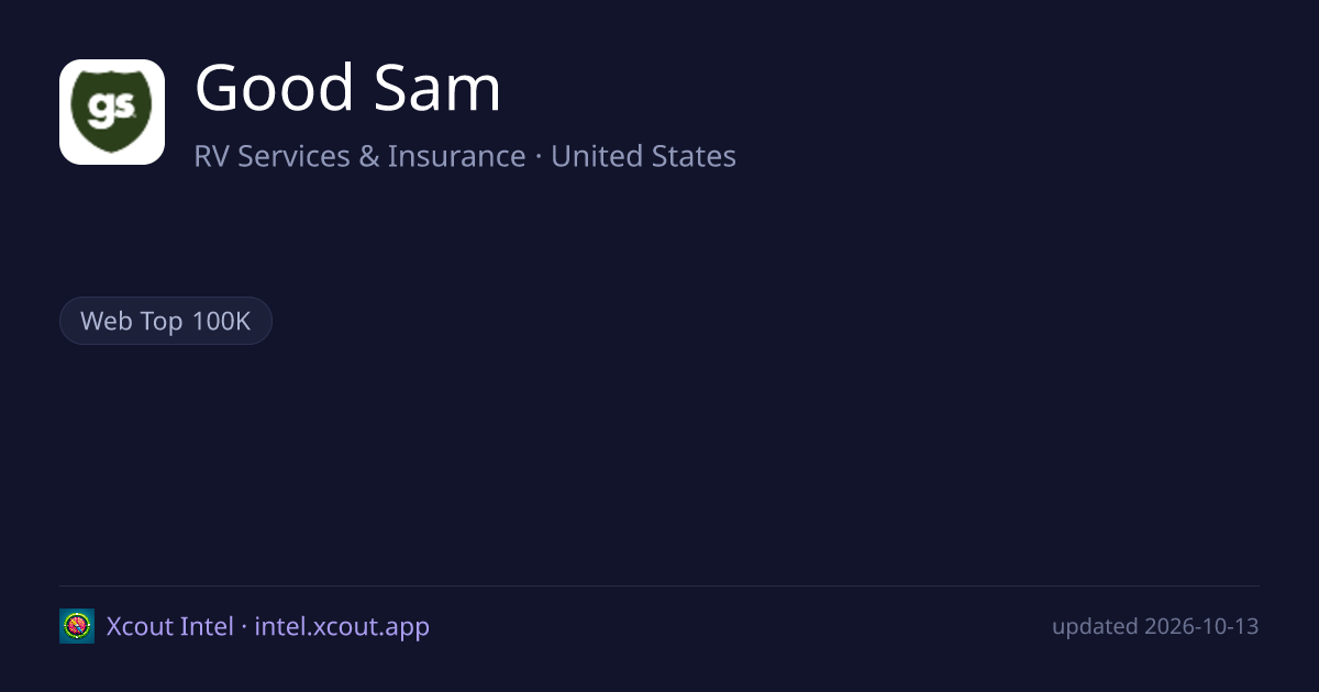 Good Sam — share card preview
