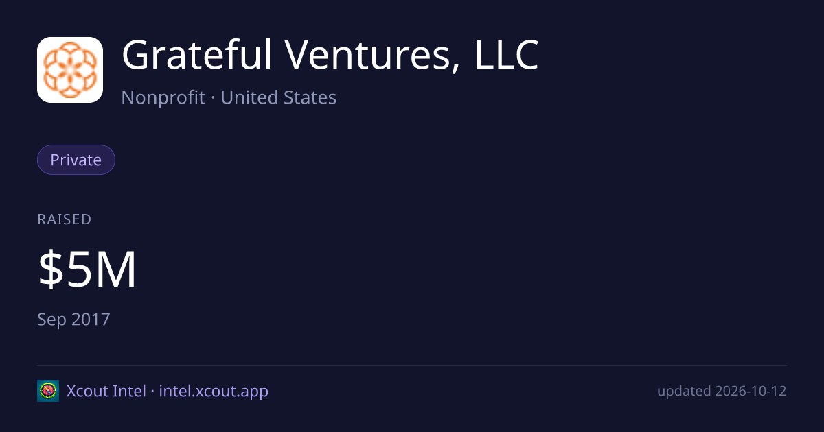 Grateful Ventures, LLC — share card preview