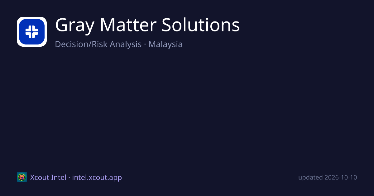 Gray Matter Solutions — share card preview