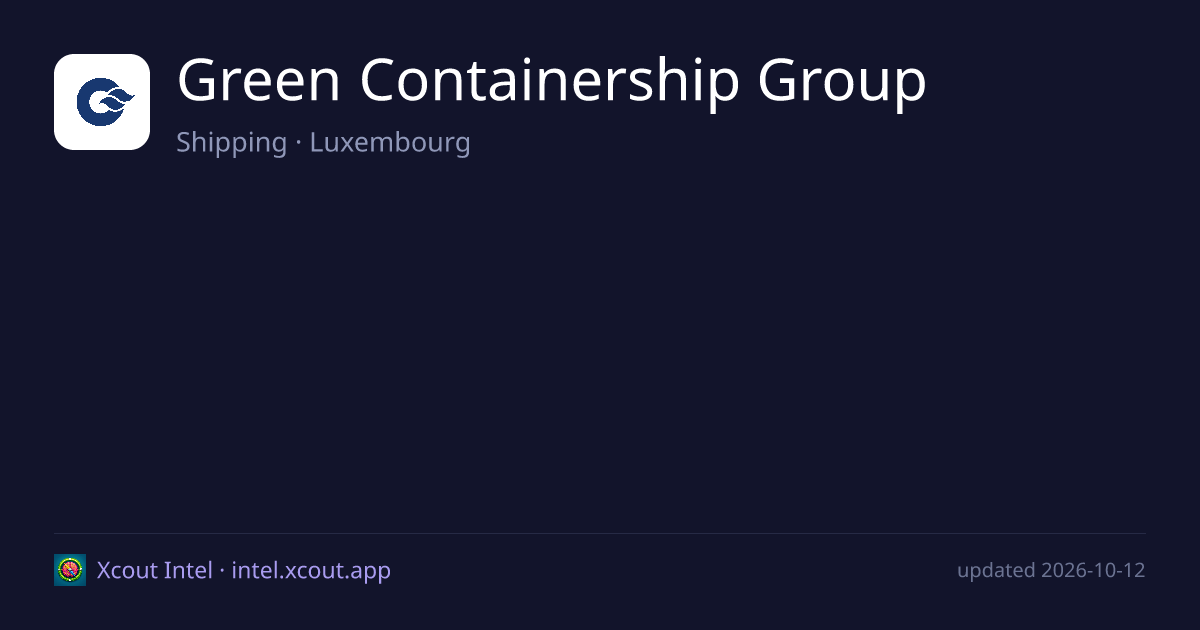 Green Containership Group — share card preview