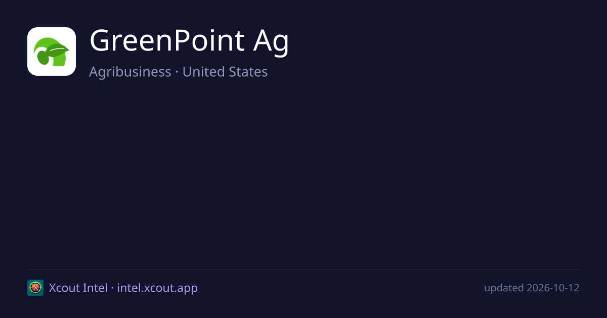 GreenPoint Ag — share card preview