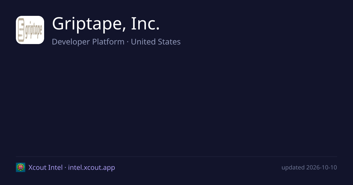 Griptape, Inc. — share card preview