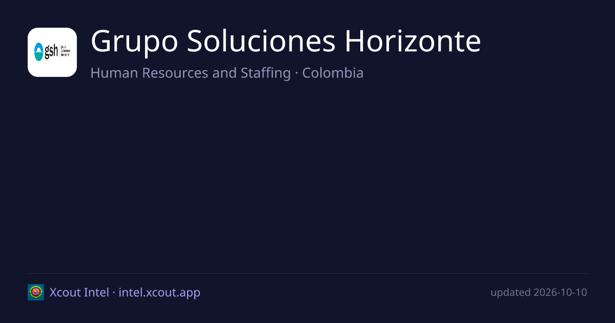 Grupo Soluciones Horizonte — share card preview