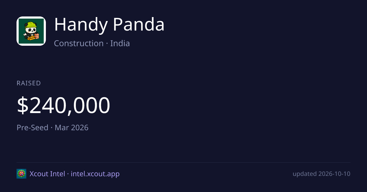 Handy Panda — share card preview