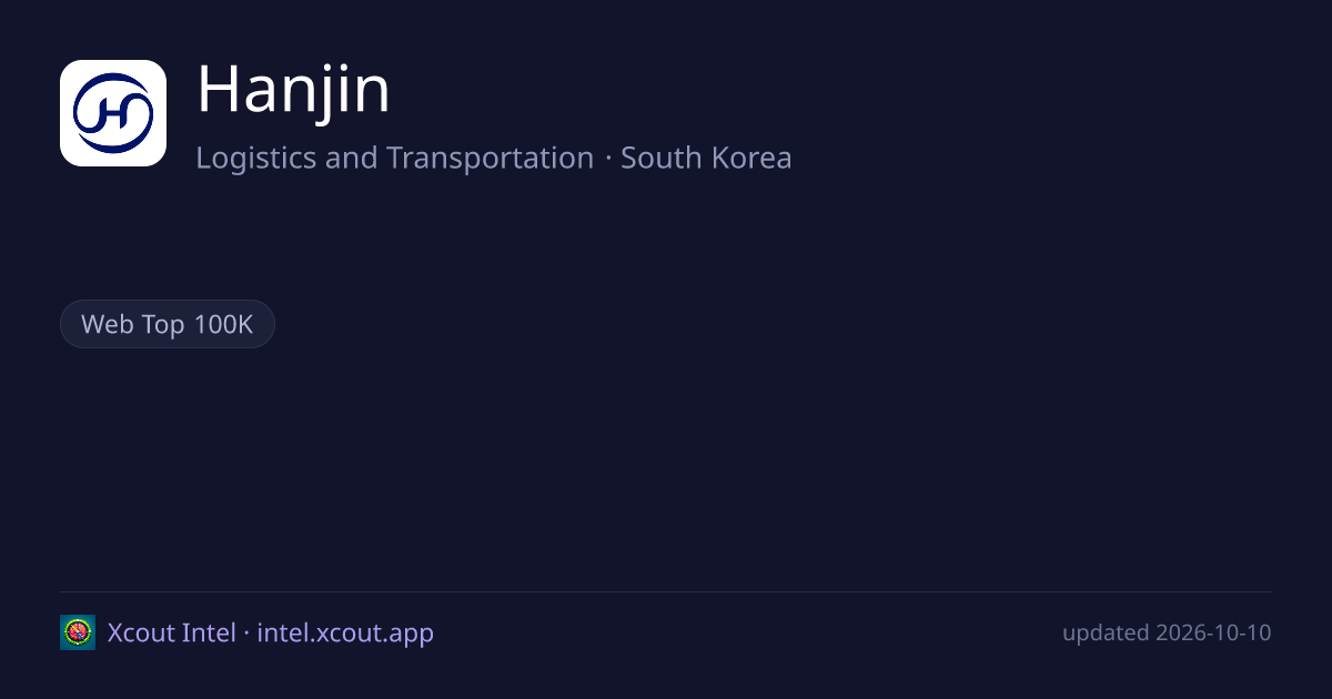 Hanjin — share card preview