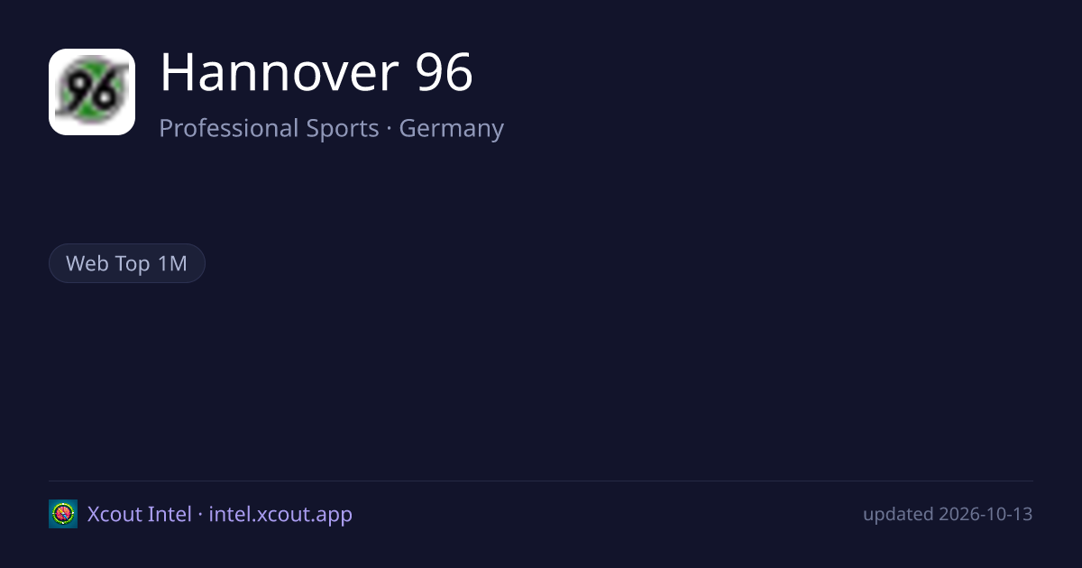 Hannover 96 — share card preview